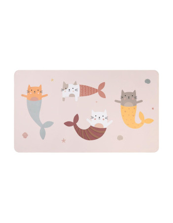Πετσέτα Θαλάσσης 160x90cm Mermaid Cats - Monnëka | 61-93521