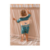 Kids Swimwear Swim Shorts Teal Whale