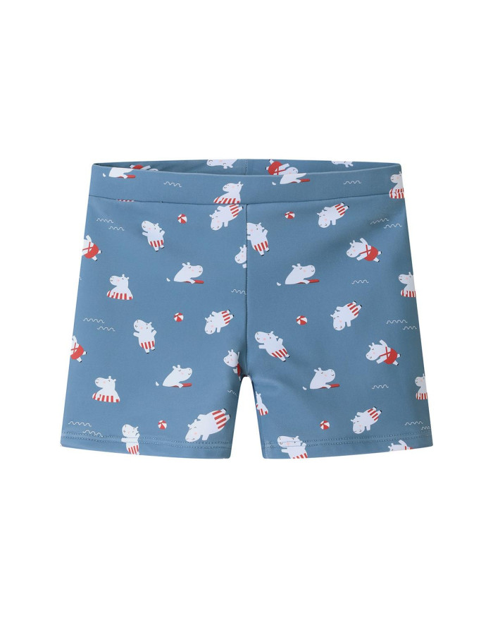 Kids Swimwear Swim Shorts Hippos