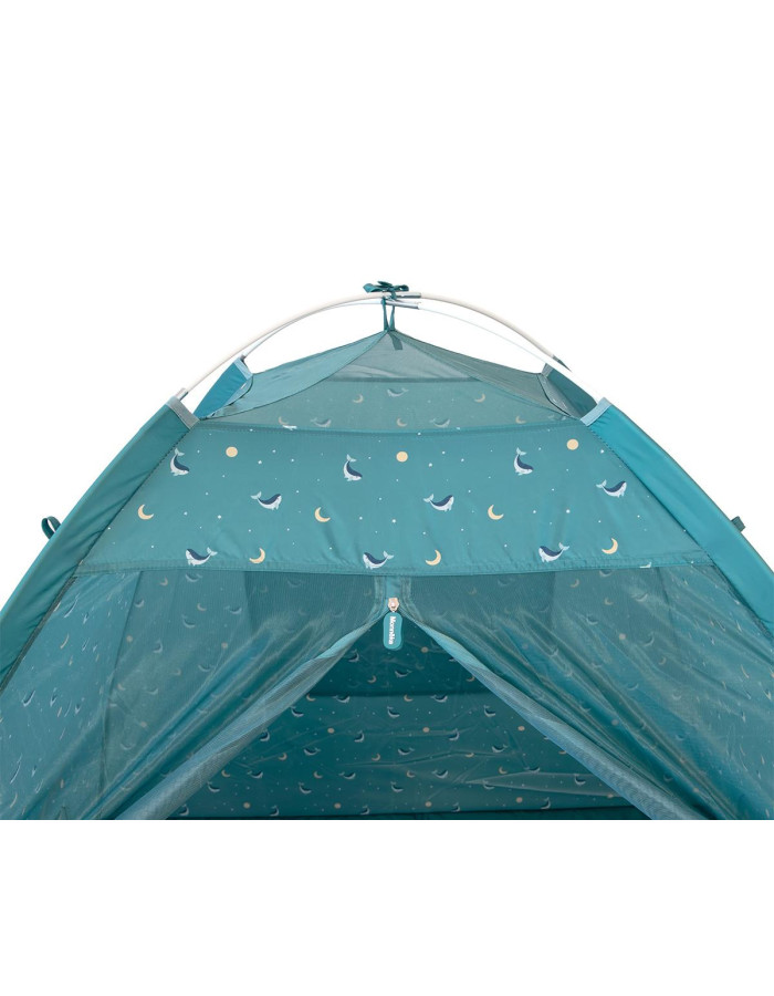 Σκηνή Παραλίας με Τούλι Teal Whale - Monnëka | 61-93592