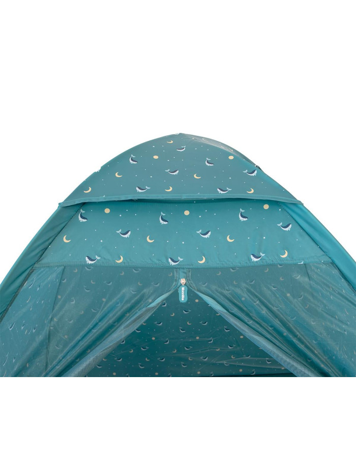 Σκηνή Παραλίας με Τούλι Teal Whale - Monnëka | 61-93592