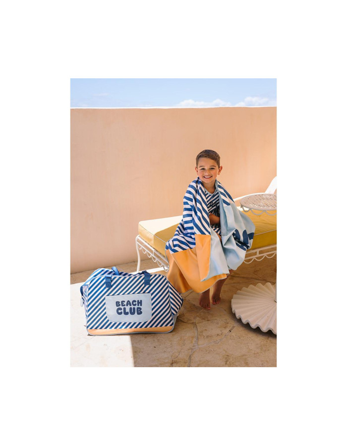 Πετσέτα Θαλάσσης 160x90cm Stripes Blues & Beyond - Monnëka | 61-97530