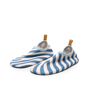 Αντιολισθητικά Μποτάκια Παραλίας Stripes Blues&Beyond 20-21 - Monnëka | 61-97550/1