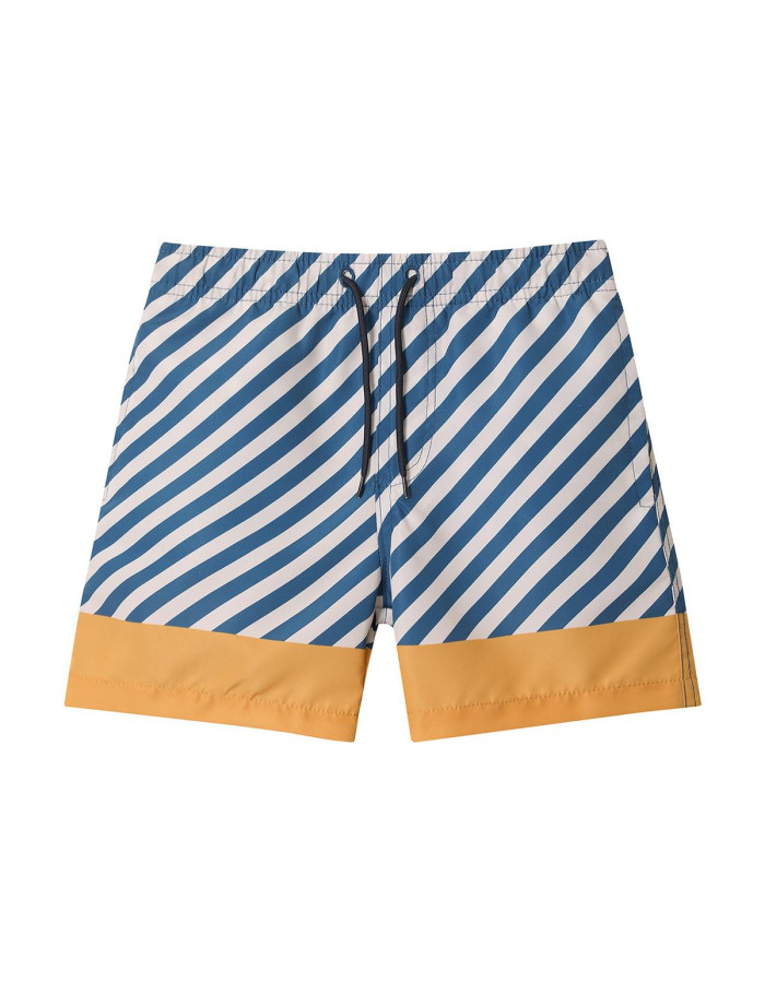 Μαγιό Βερμούδα με Προστασία από τον Ήλιο Stripes Blues&Beyond 4 Ετών - Monnëka | 61-98307/3