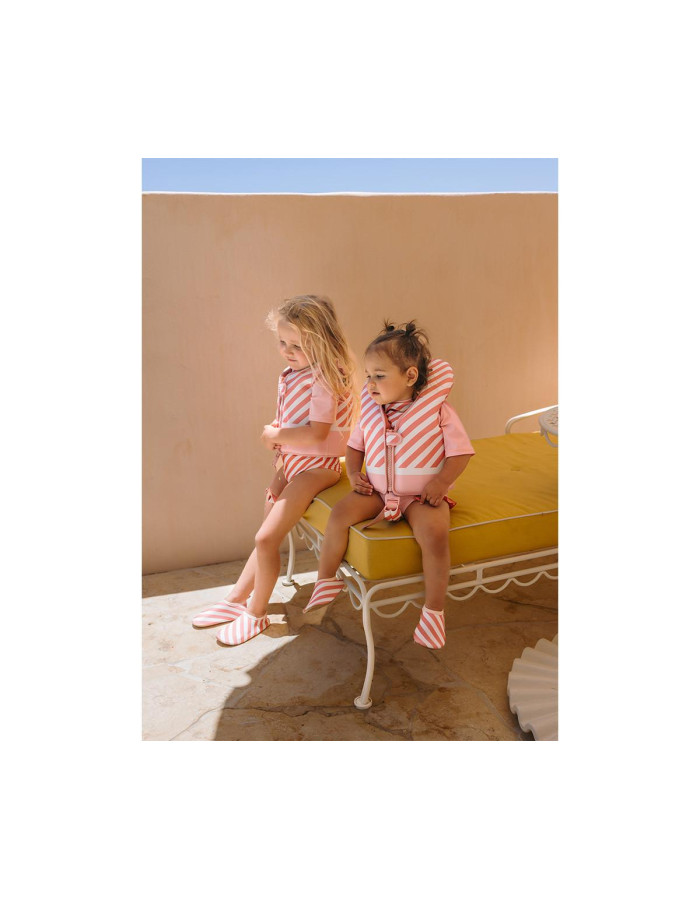 Γιλέκο Προστασίας Stripes Bloom&Blush 1-2 Ετών - Monnëka | 61-98462/1