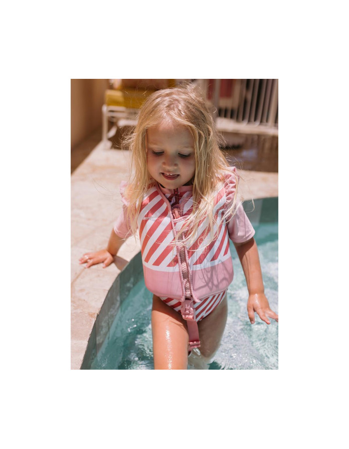 Γιλέκο Προστασίας Stripes Bloom&Blush 2-3 Ετών - Monnëka | 61-98462/2