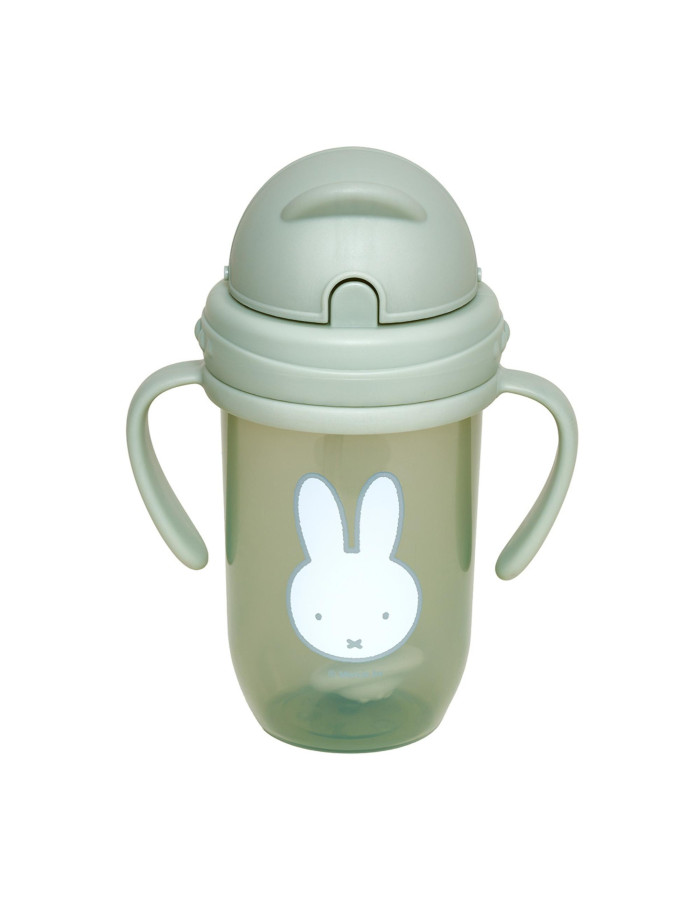 Παγούρι με Χερούλια και Καλαμάκι 260ml Miffy Green KOKO | 69-24692