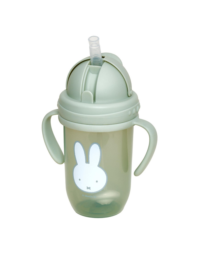 Παγούρι με Χερούλια και Καλαμάκι 260ml Miffy Green KOKO | 69-24692