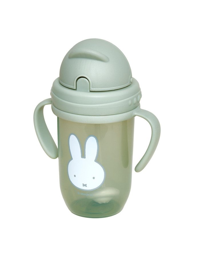 Παγούρι με Χερούλια και Καλαμάκι 260ml Miffy Green KOKO | 69-24692