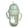 Παγούρι με Χερούλια και Καλαμάκι 260ml Miffy Green KOKO | 69-24692