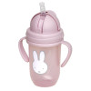 Παγούρι με Χερούλια και Καλαμάκι 260ml Miffy Pink KOKO | 69-24695