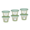 Σετ 6 Φαγητοδοχείων 120ml Miffy Green KOKO | 69-24704