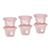 Σετ 6 Φαγητοδοχείων 120ml Miffy Pink KOKO | 69-24707