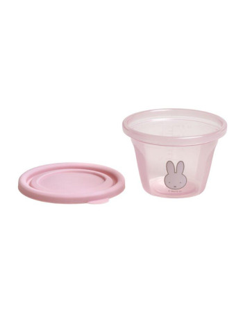 Σετ 6 Φαγητοδοχείων 120ml Miffy Pink KOKO | 69-24707