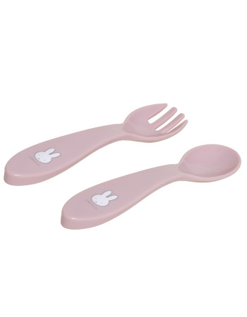 Σετ Κουταλάκι και Πηρούνι 16 cm Miffy Pink KOKO | 69-24719