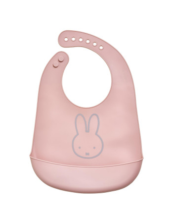 Σαλιάρα Σιλικόνης Miffy Pink KOKO | 69-24737