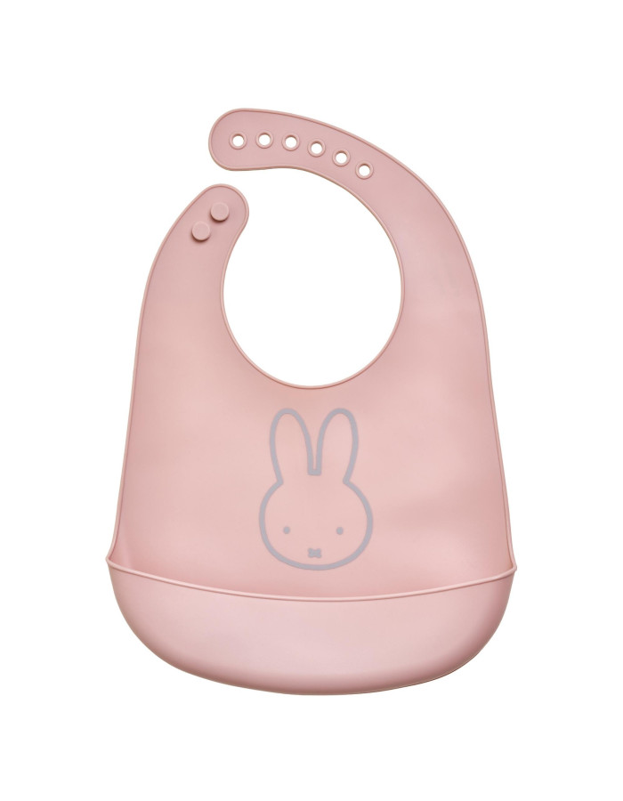 Σαλιάρα Σιλικόνης Miffy Pink KOKO | 69-24737