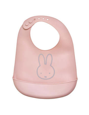 Σαλιάρα Σιλικόνης Miffy Pink KOKO | 69-24737