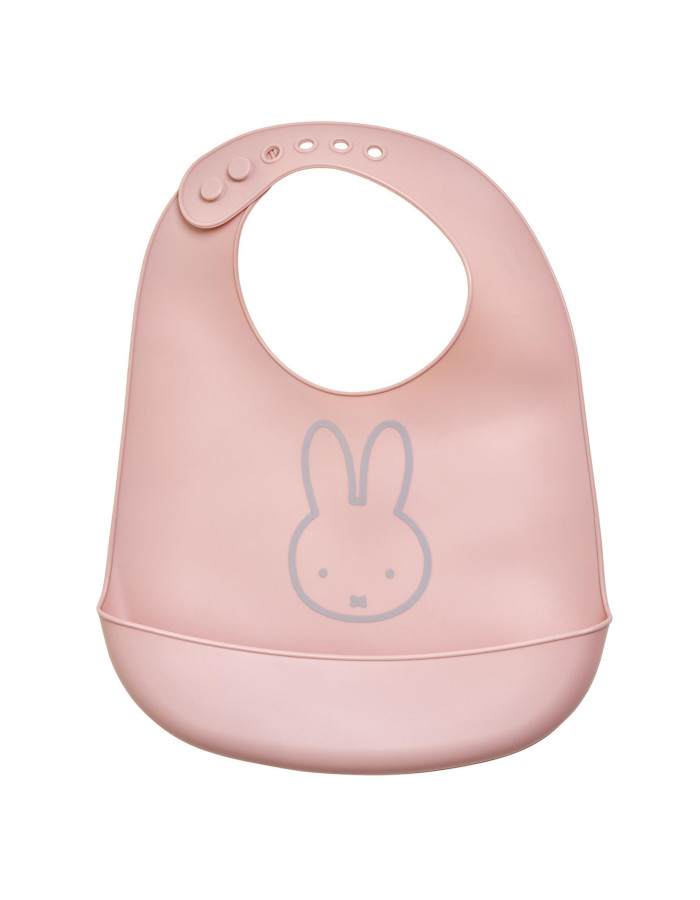 Σαλιάρα Σιλικόνης Miffy Pink KOKO | 69-24737