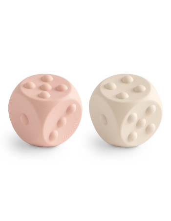 Παιχνίδι Dice Press Toy Blush/Shifting Sand Mushie | 66-100217