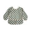 Σαλιάρα με Μανίκια Olive Check - Mushie | 66-101480