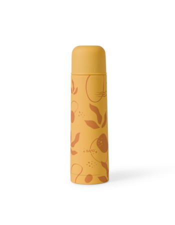 Θερμός Υγρών Leaves Ochre 500ml. | Saro