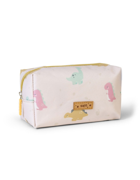 Αδιάβροχη Κασετίνα Saro Happy Dinos 18x17x8εκ. Αδιάβροχη Κασετίνα Saro Happy Dinos 18x17x8εκ.