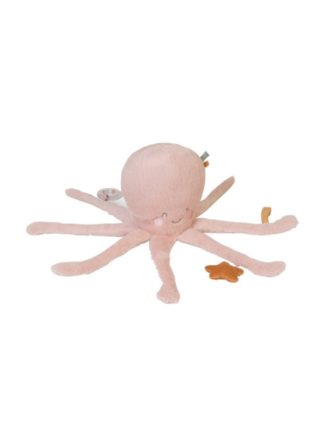 Λούτρινο Παιχνίδι Δραστηριοτήτων Octopus Ροζ 45cm.