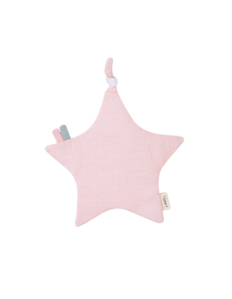 Πανάκι Δραστηριοτήτων Crinkle Star Ροζ 20x22cm.0+Μ Πανάκι Δραστηριοτήτων Crinkle Star Ροζ 20x22cm.0+Μ