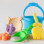 Σετ Κουβαδάκια Παραλίας Mini Soft Blue 6τμχ. | Kiokids
