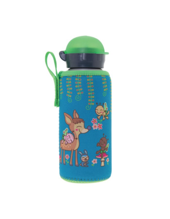 Παγούρι Αλουμινίου Bambinos 450ml με Θήκη | Laken Junior