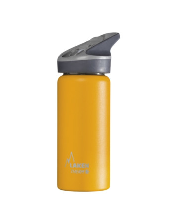 Θερμός 500ml Κίτρινο με Πώμα Jannu | Laken Junior
