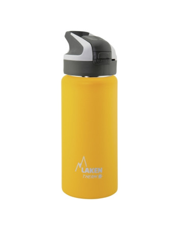 Θερμός 500ml Yellow με Πώμα Summit | Laken Junior