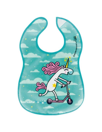 Αδιάβροχη Σαλιάρα με Θήκη Unicorning | Laken Junior