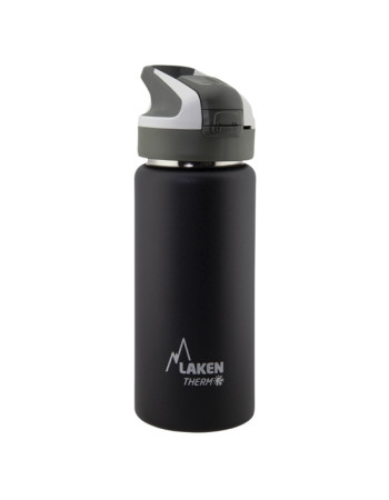 Θερμός 500ml Μαύρο με Πώμα Summit | Laken Junior