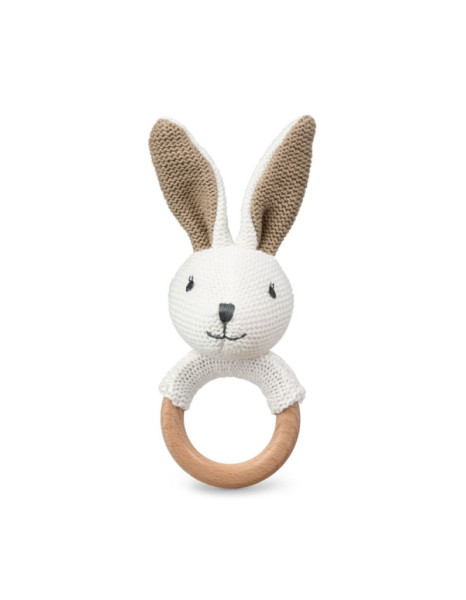 Μασητικό Cotton Friends Λαγουδάκι 13cm. Μασητικό Cotton Friends Λαγουδάκι 13cm.