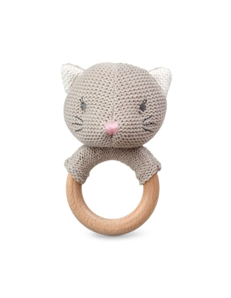Μασητικό Cotton Friends Γατάκι 13cm. Μασητικό Cotton Friends Γατάκι 13cm.