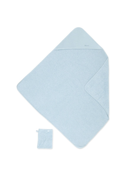 Bemini Κάπα Μπουρνούζι Cadum Blue Grey Terry Jersey Bemini Κάπα Μπουρνούζι Cadum Blue Grey Terry Jersey