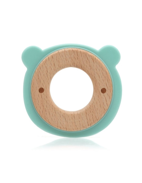 Μασητικό Σιλικόνης Ecofriendly Bear Mint 8cm