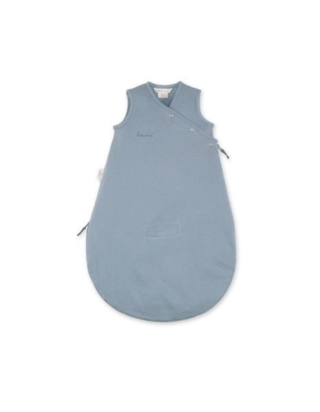 Bemini Magic Bag® 1Tog Blue Jeans Waffle Organic 1-4M. Bemini Magic Bag® 1Tog Blue Jeans Waffle Organic 1-4M.