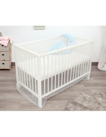 Κουνουπιέρα Κούνιας Λευκή 120x85x94cm | Kiokids
