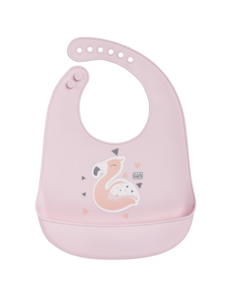 Σαλιάρα Σιλικόνης Flamingo Σαλιάρα Σιλικόνης Flamingo