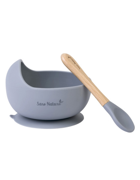 Σετ Φαγητού Eco Friendly Nordic Blue Grey 4+Μ