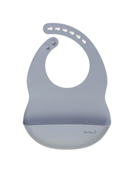 Σαλιάρα Σιλικόνης Eco Friendly Blue Mist