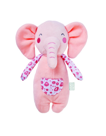 Λούτρινο Παιχνίδι Pink Elephant 22cm.0+Μ | Saro