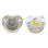 Σετ Πιπίλας Σιλικόνης 2 τμχ Grey Kitty | +6-18 M | Kiokids