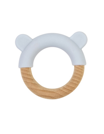 Μασητικό Σιλικόνης Little Ears Eco Friendly Σιέλ | Saro
