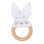 Μασητικός Κρίκος Bunny χρωμα Σιέλ | Saro