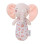 Λούτρινο Παιχνίδι Pink Elephant 13cm. | Saro