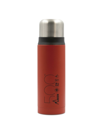 Laken Θερμός Υγρών 500ml Red | Laken Junior